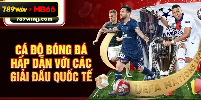Cá độ bóng đá hấp dẫn với các giải đấu quốc tế