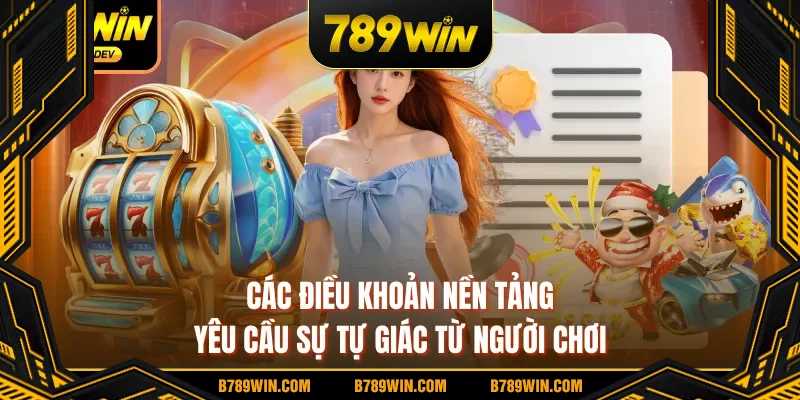 Các điều khoản nền tảng yêu cầu sự tự giác từ người chơi Các điều khoản nền tảng yêu cầu sự tự giác từ người chơi