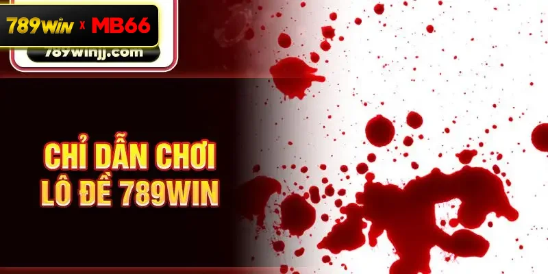 Chỉ dẫn chơi lô đề 789Win Chỉ dẫn chơi lô đề 789Win