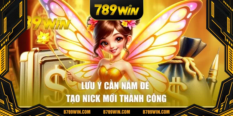 Lưu ý cần nắm để tạo nick mới thành công