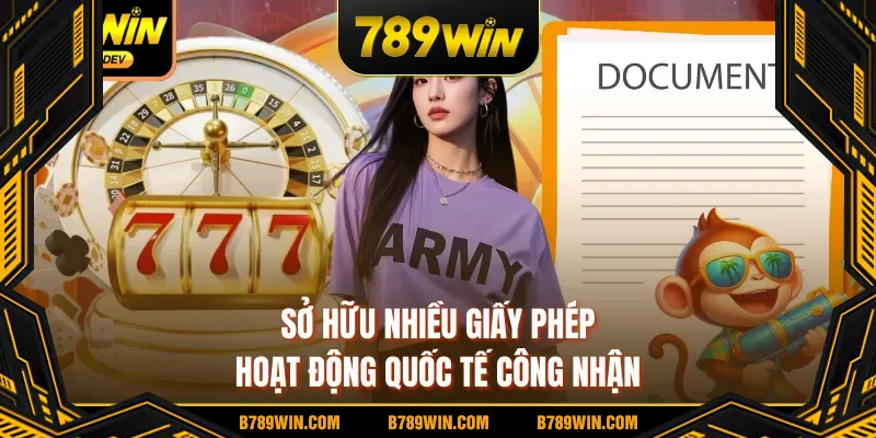 Sở hữu nhiều giấy phép hoạt động quốc tế công nhận