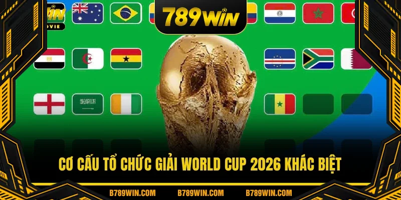 Cơ cấu tổ chức giải World Cup 2026 khác biệt