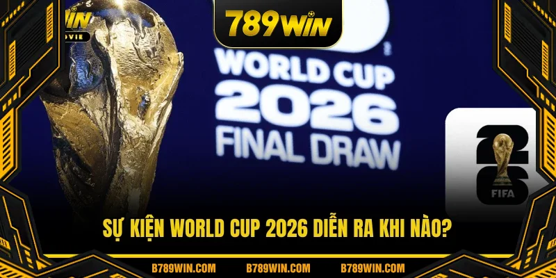 Sự kiện World Cup 2026 diễn ra khi nào?